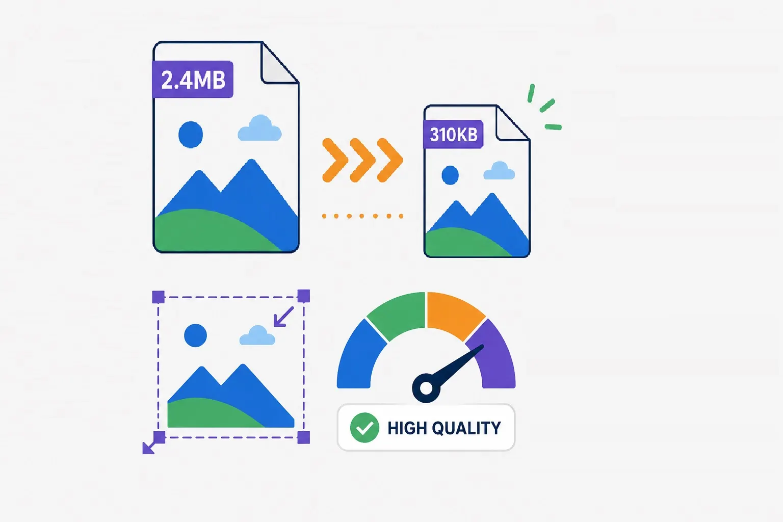 How to Reduce Image File Size Without Losing Quality illustration