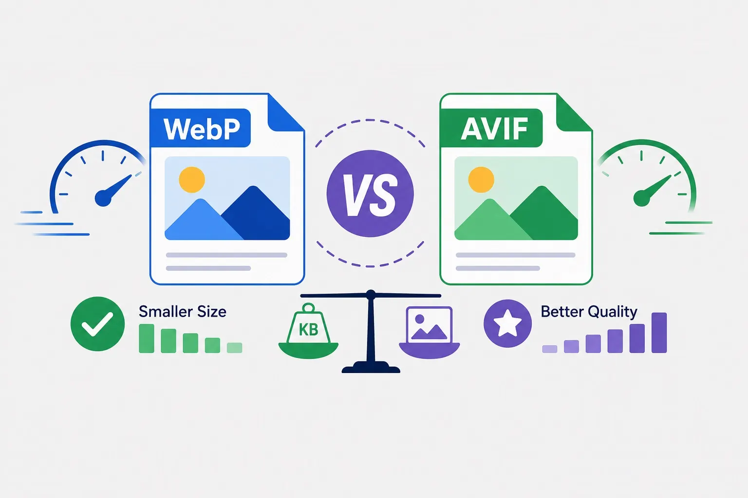 WebP vs AVIF: Which Modern Format Is Better for 2025? illustration
