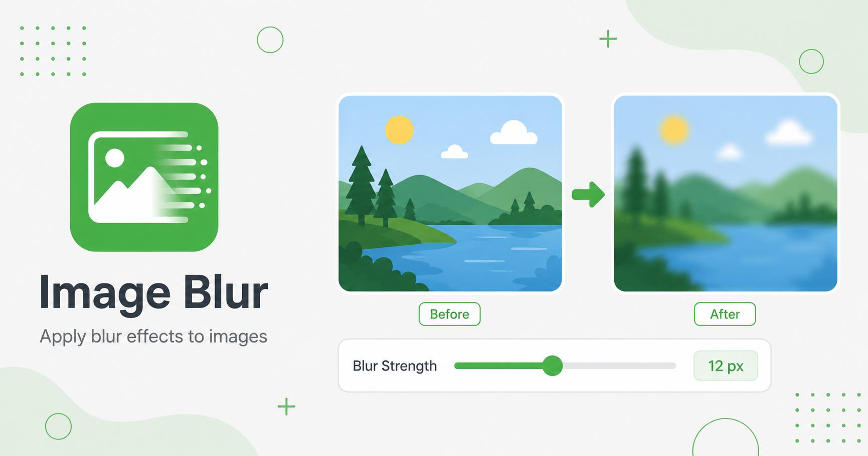 Image Blur preview