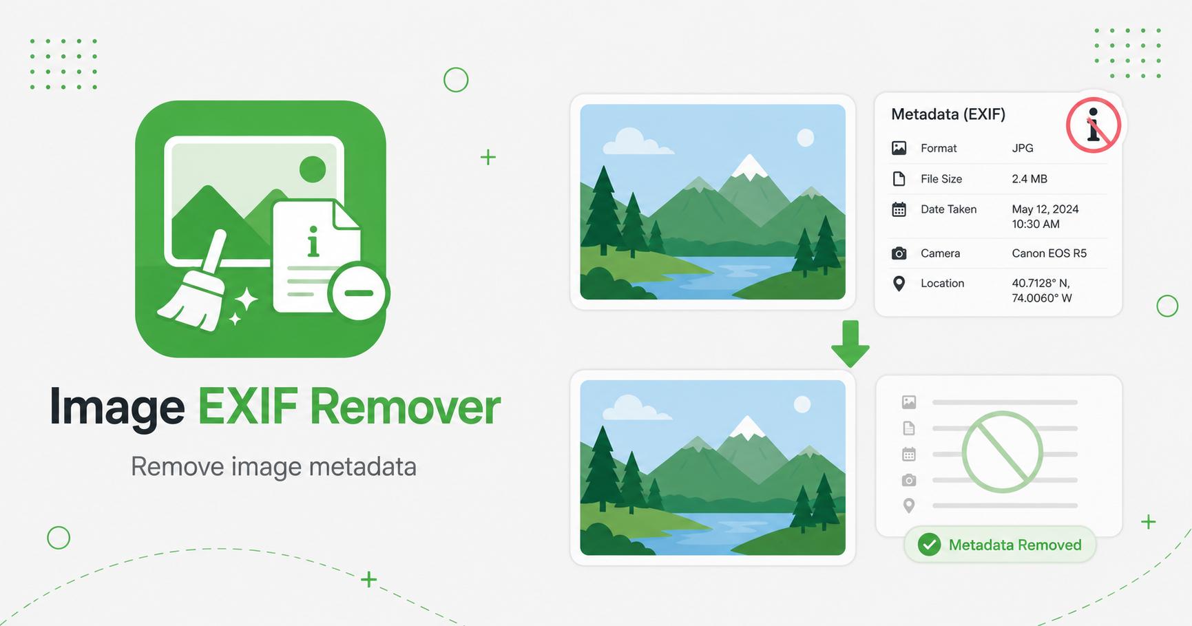 Image EXIF Remover preview