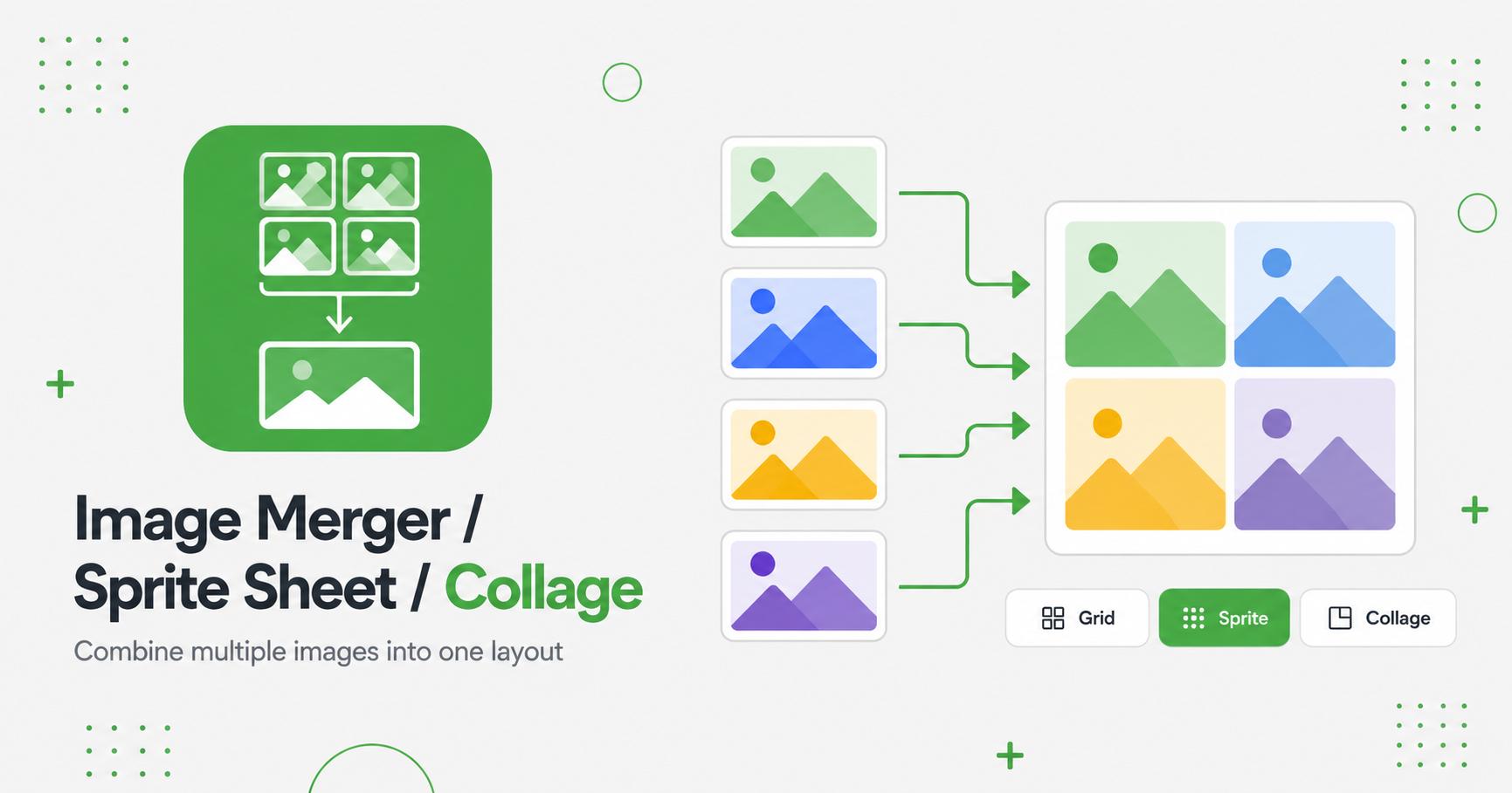 Image Merger / Sprite Sheet / Collage preview