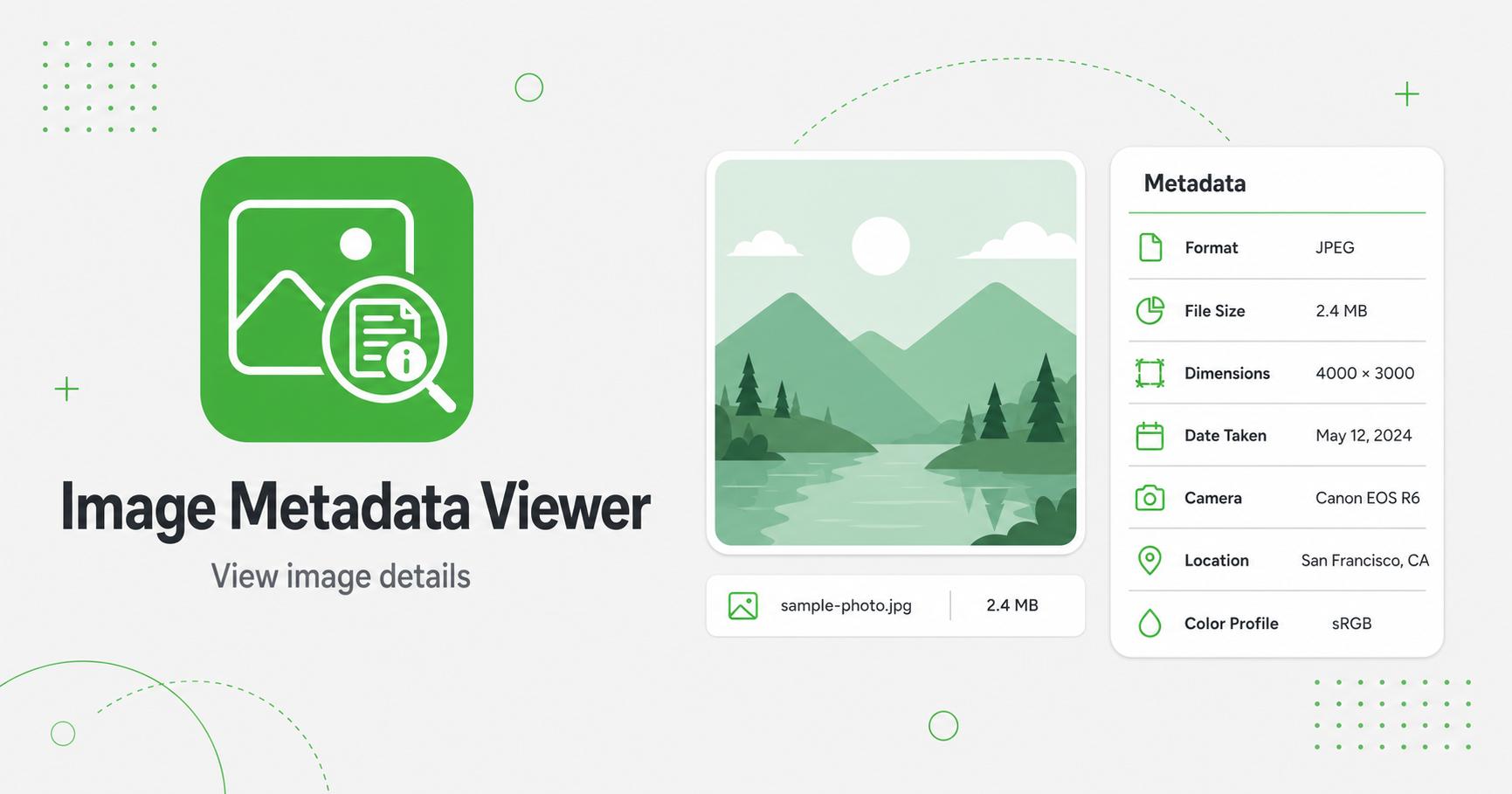 Image Metadata Viewer preview